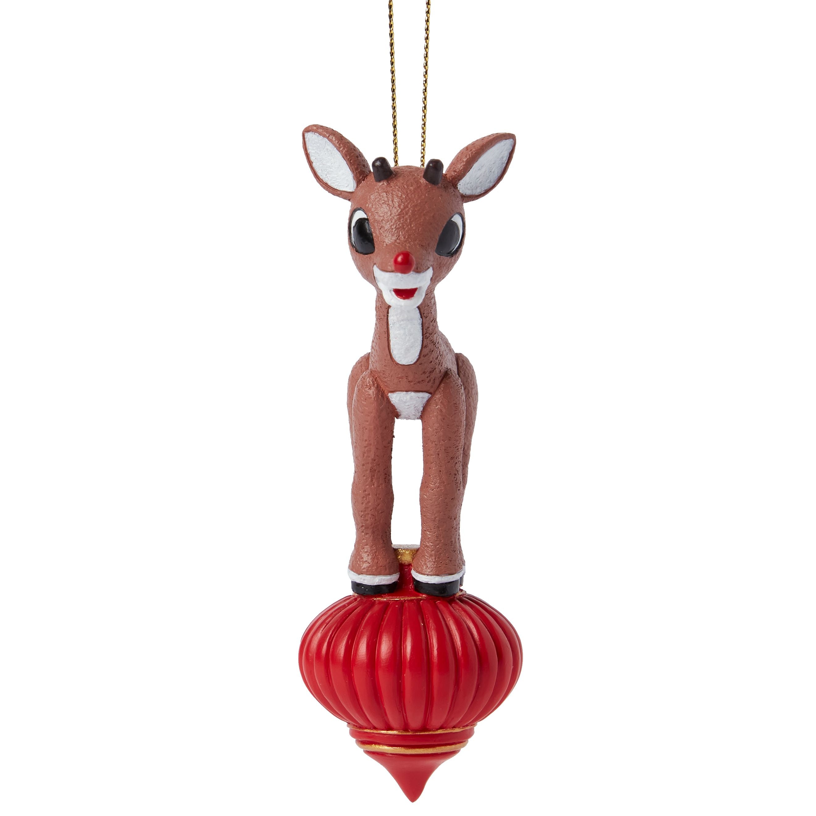Rudolph On Ornament Ornament