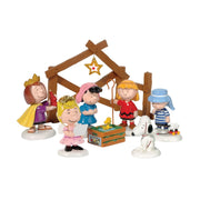 Peanuts Nativity Set of 8