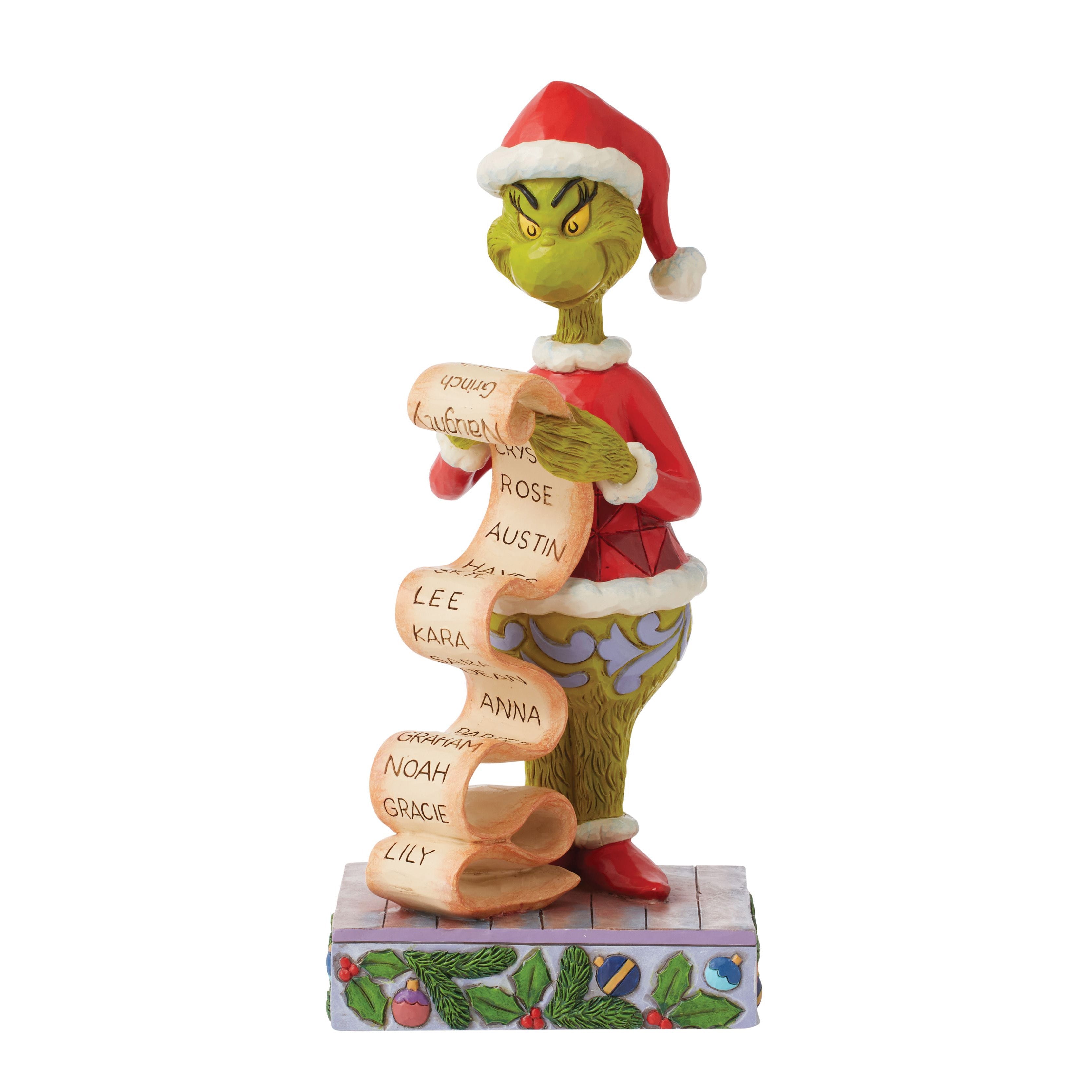 Grinch Checking the Naught and Nice List