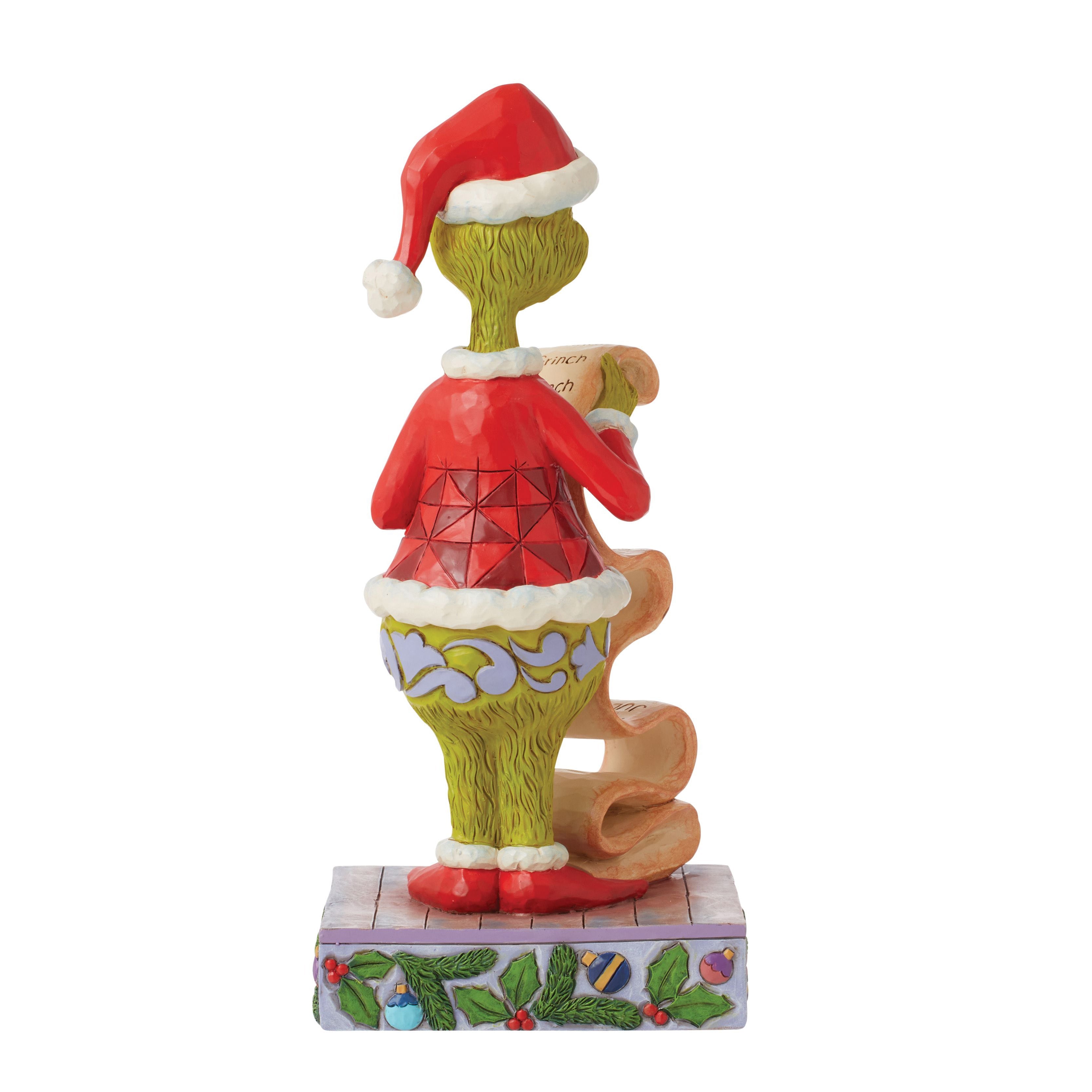 Grinch Checking the Naught and Nice List