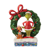 Grinch & Max in Wreath
