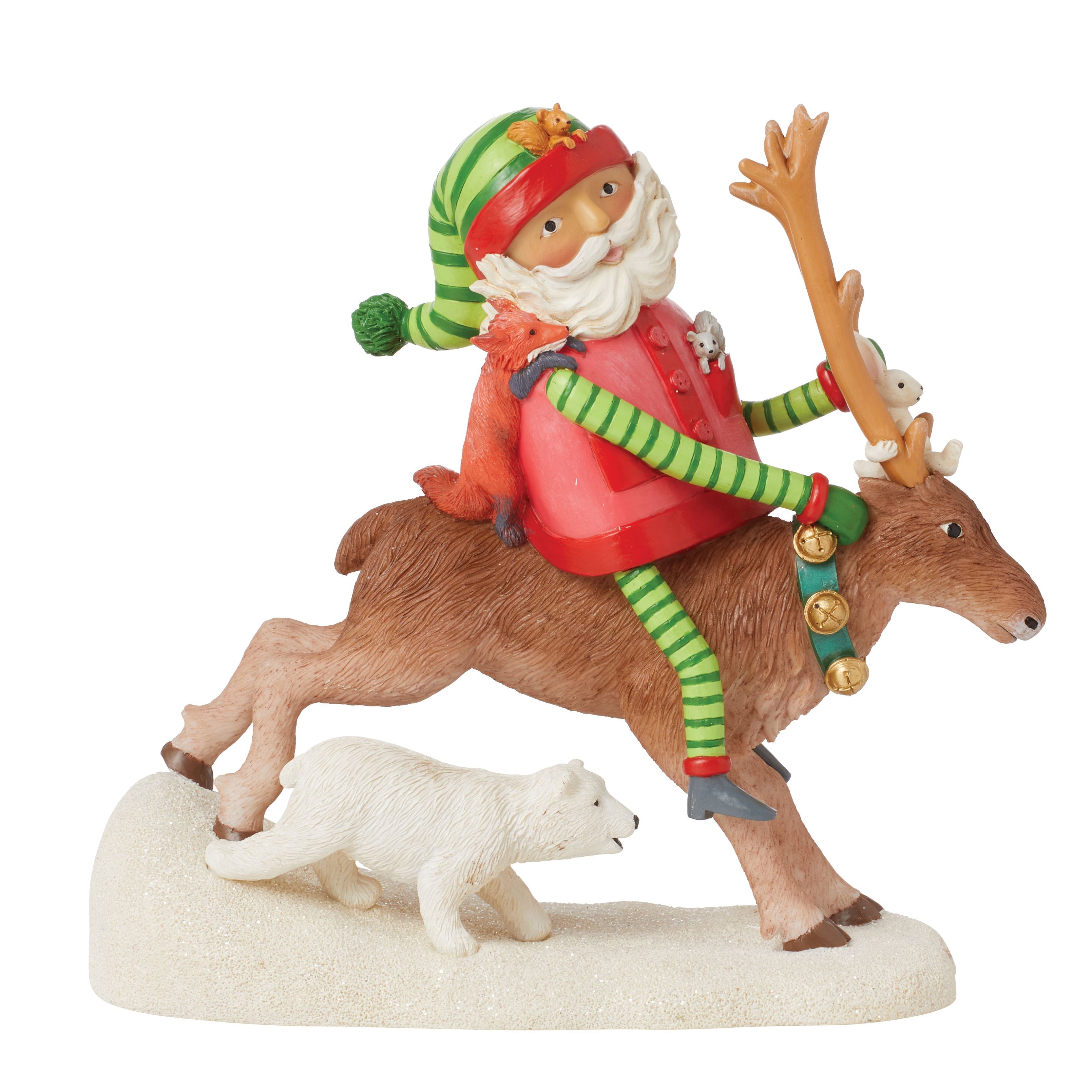 Art Gallery Santa's Wild Ride by Becky Hampson