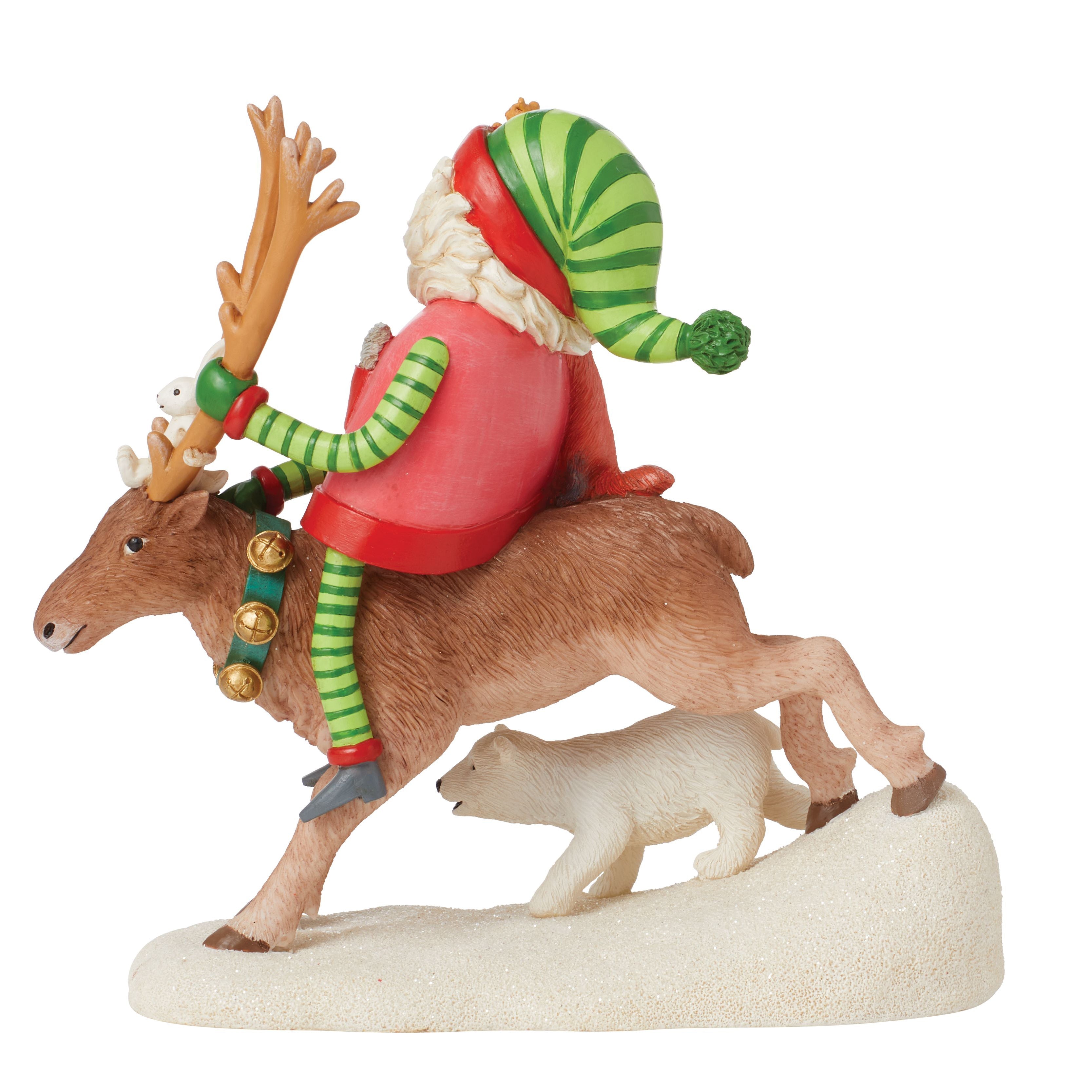 Art Gallery Santa's Wild Ride by Becky Hampson