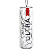 Budweiser Michelob Ultra Can Ornament 4"