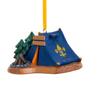 Cub Scout Tent Ornament 1.625"