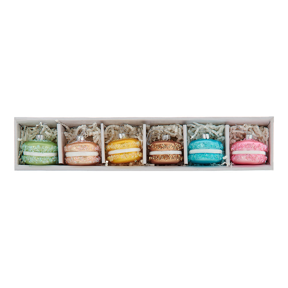 Macarons Ornament 1.75" Set of 6