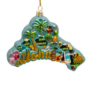Hawaii State Ornament 5"
