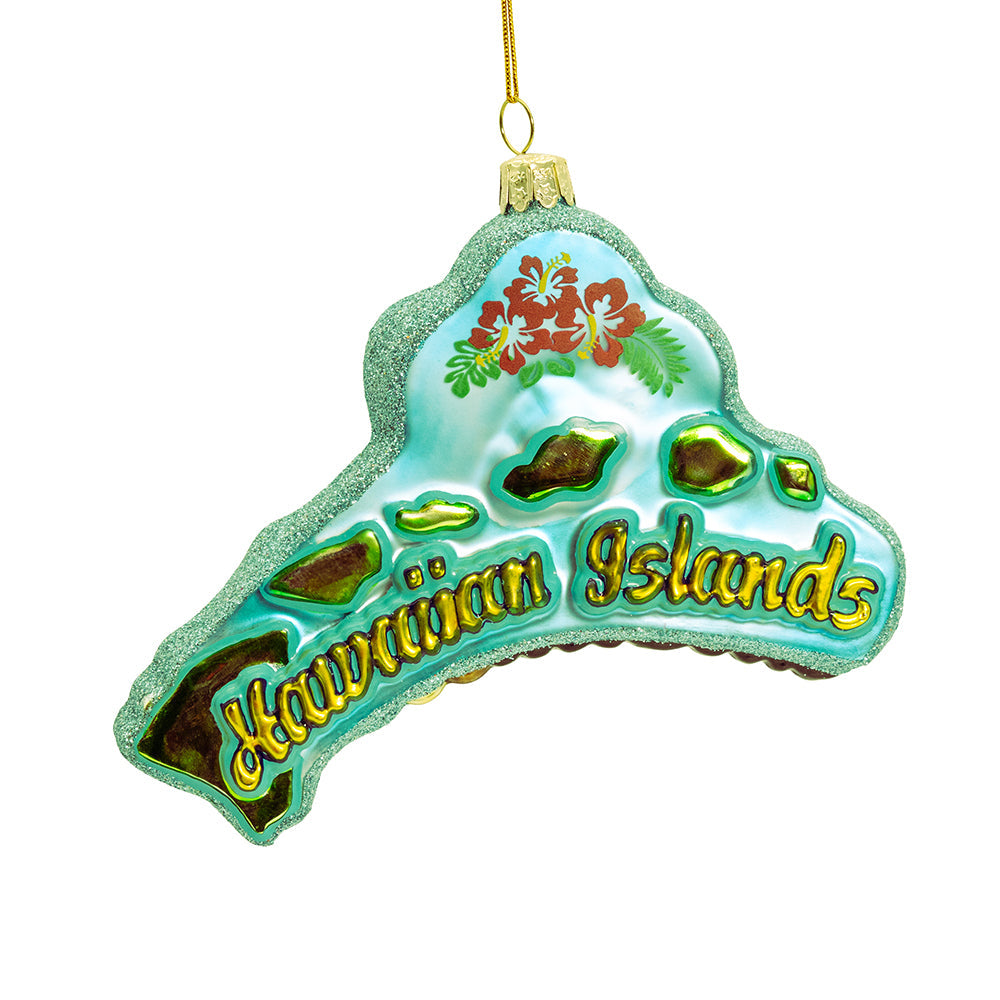 Hawaii State Ornament 5"