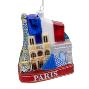 Paris Cityscape Ornament 4.25"