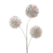 Iridescent Ball Pick 22"