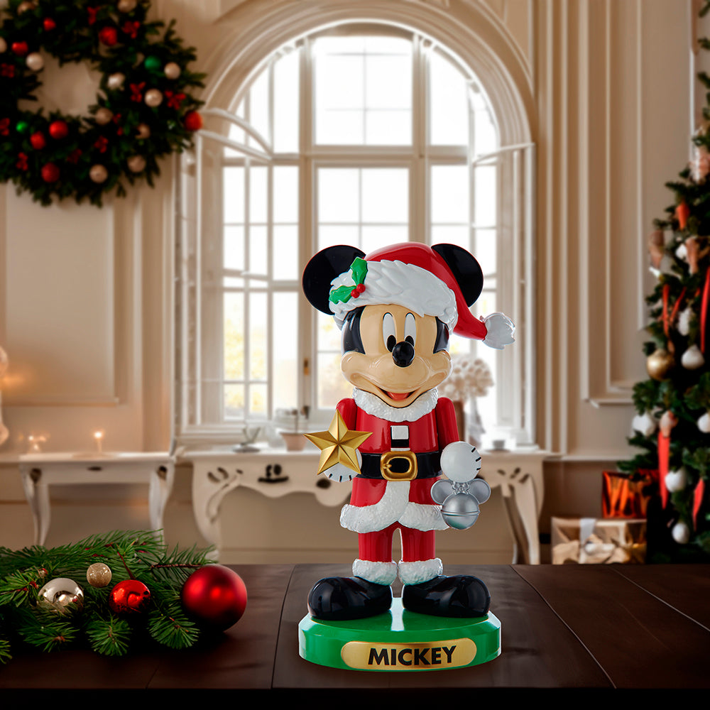 Disney Plastic Mickey Mouse Nutcracker 6"