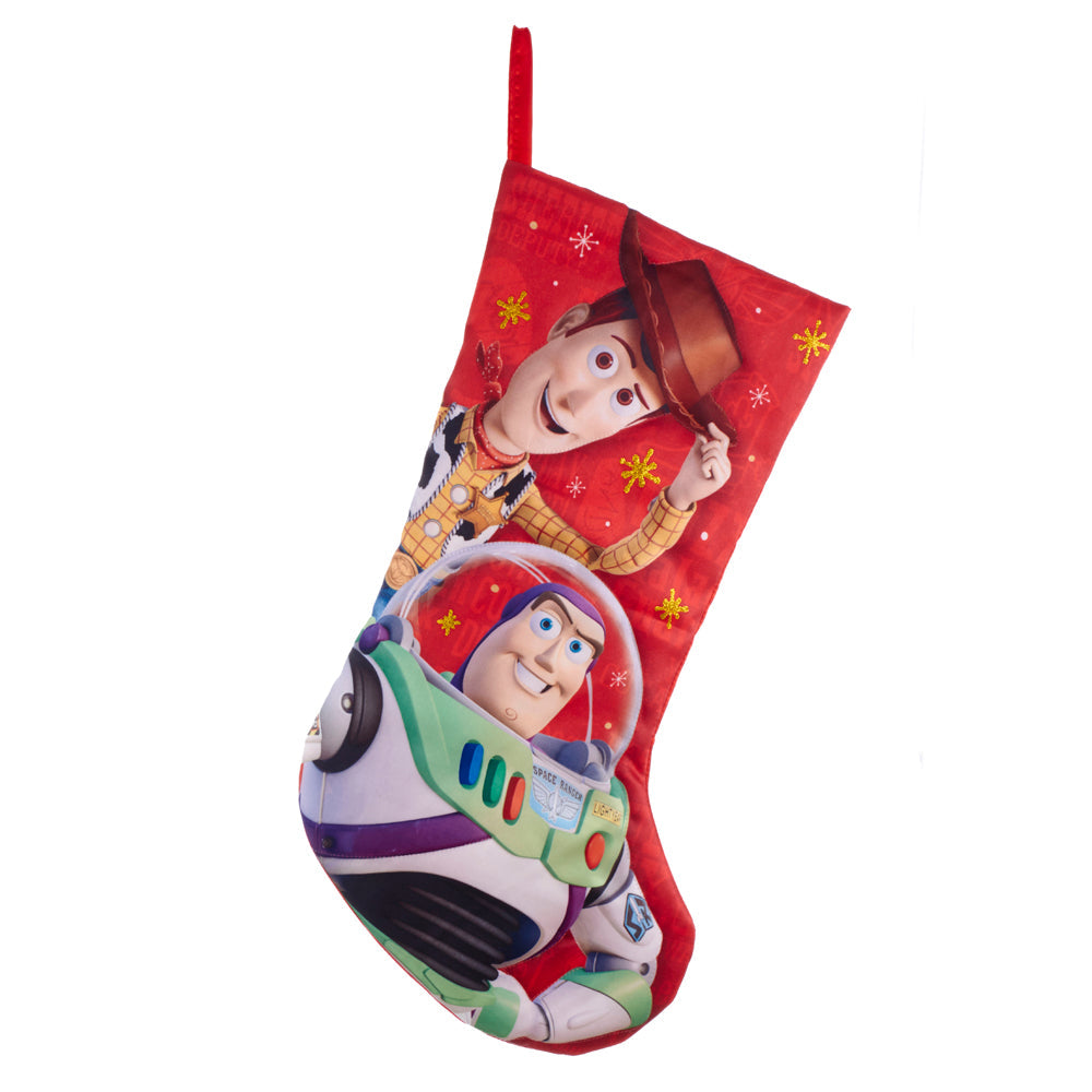 Disney Toy Story Woody and Buzz Lightyear Stocking 19"