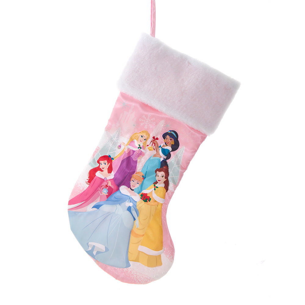 Disney Pink Princesses Stocking 19"
