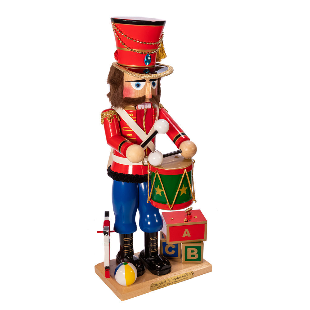 March Of The Wooden Soldier Musical Nutcracker 18"