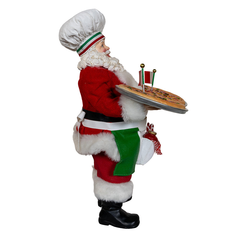 Fabriche Chef Santa with 2 Pizzas 11"