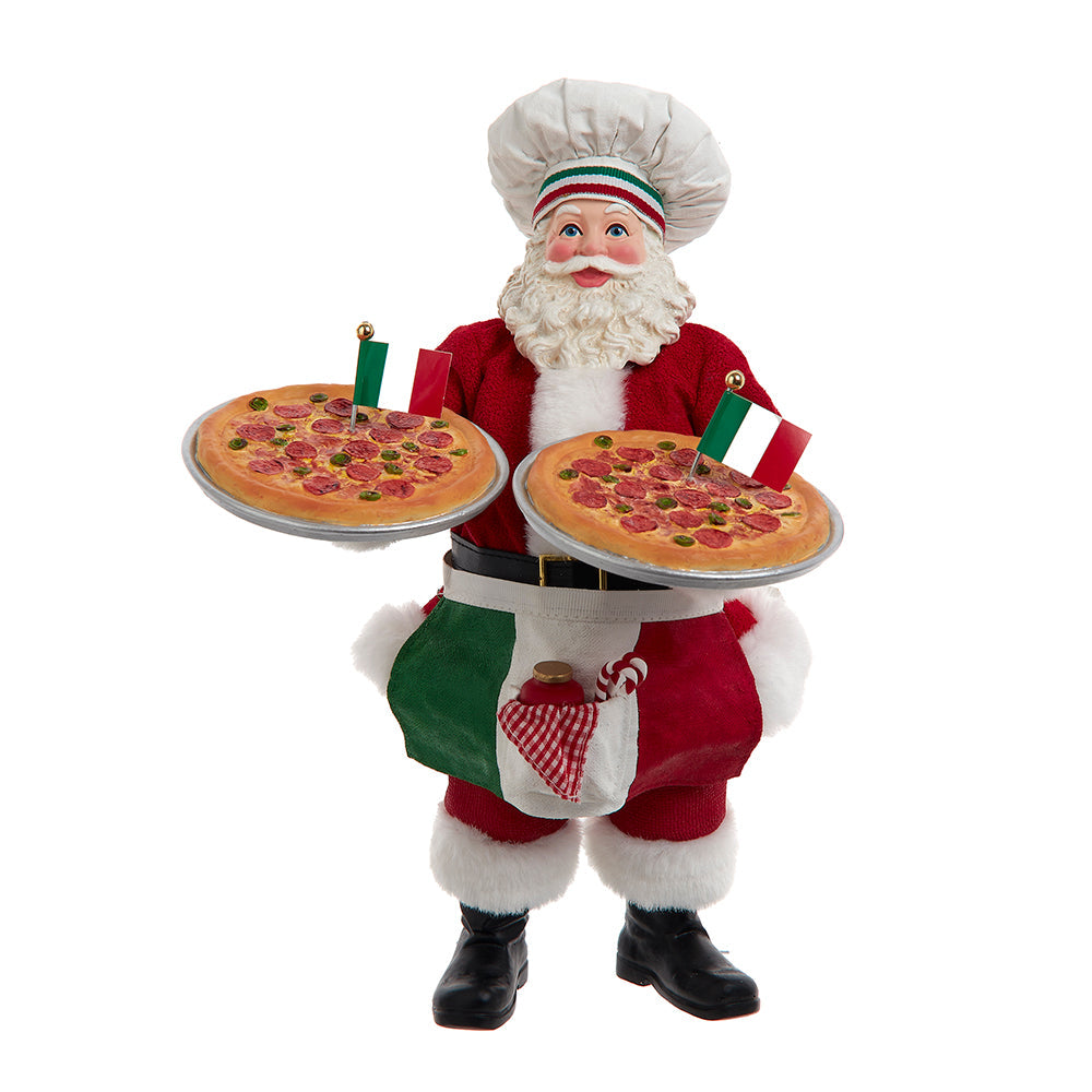 Fabriche Chef Santa with 2 Pizzas 11"