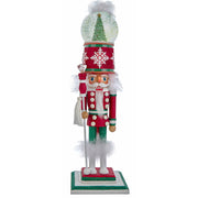 Hollywood Deck the Halls Musical Soldier Waterglobe Nutcracker 21"
