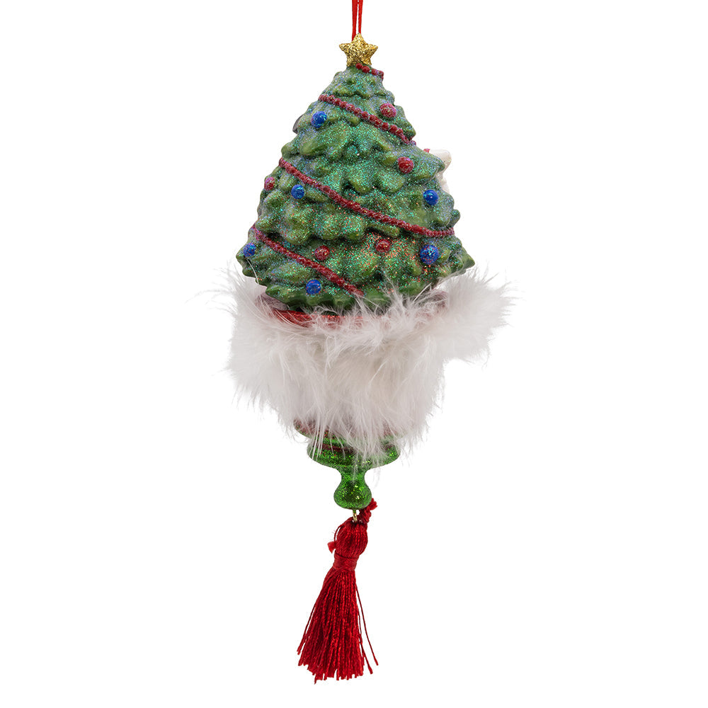Hollywood Hats Clara Ornament 8"