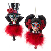 Hollywood Hats Day Of Dead Head 6" Set of 2