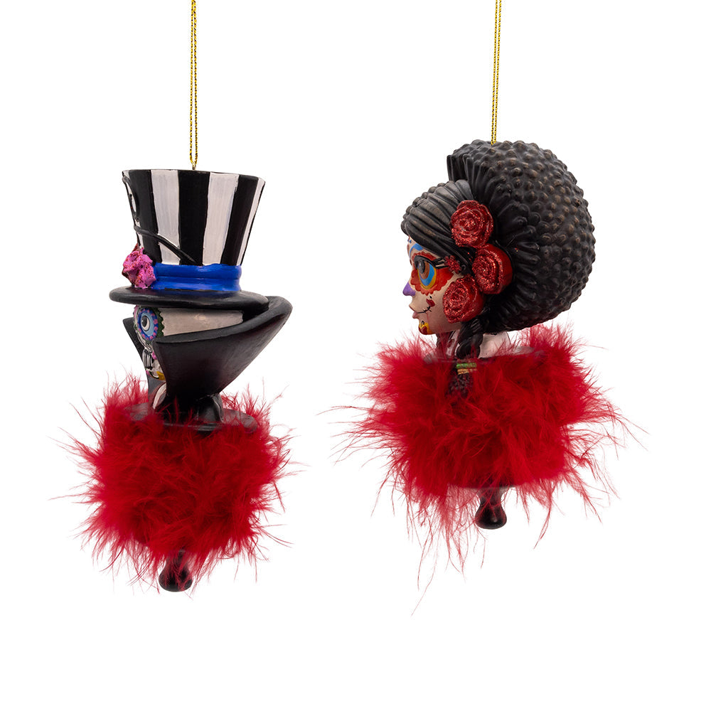 Hollywood Hats Day Of Dead Head 6" Set of 2
