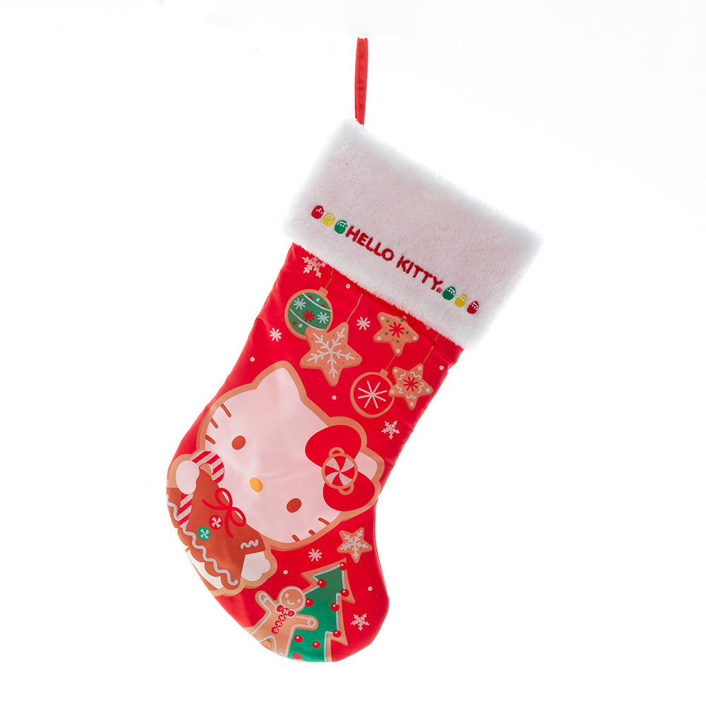 Hello Kitty Stocking with Plush Cuff 19"
