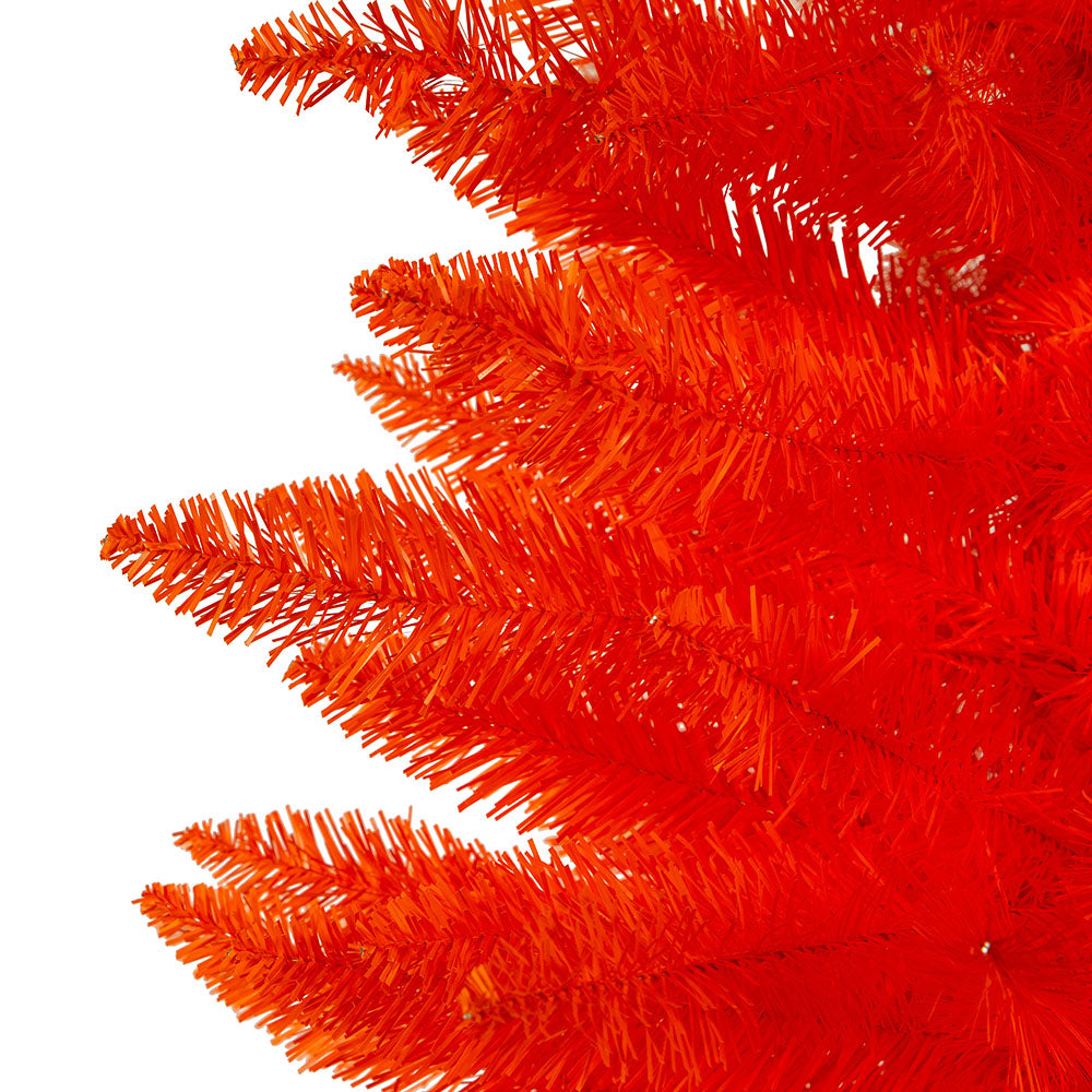 Hallowe's Eve Orange Potted Tree 4.5"