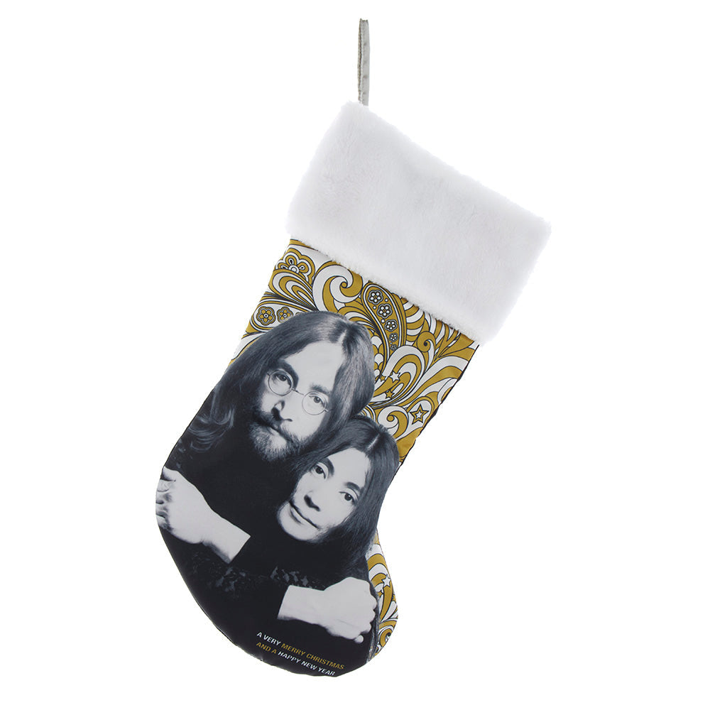 John & Yoko Stocking 19"