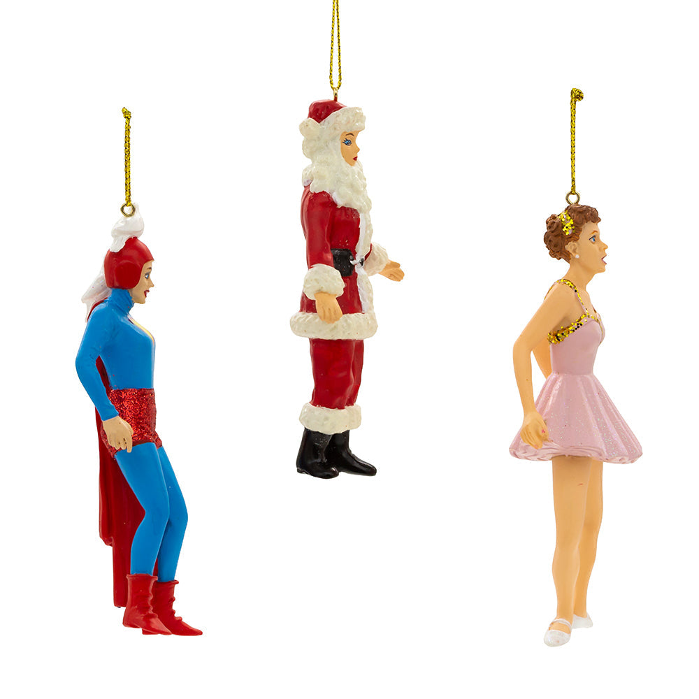 I Love Lucy Ornament 4.5" Set of 3