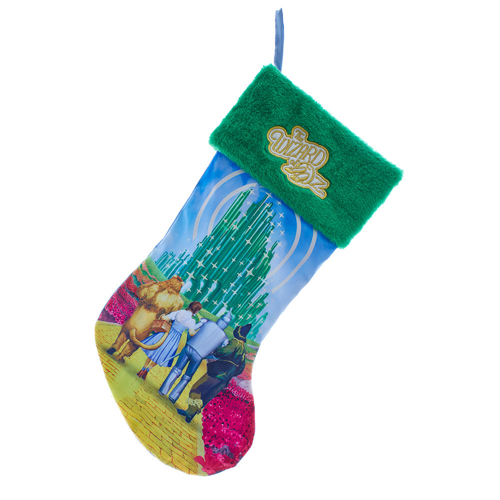 The Wizard of Oz Yellow Brick Road Stocking 19"