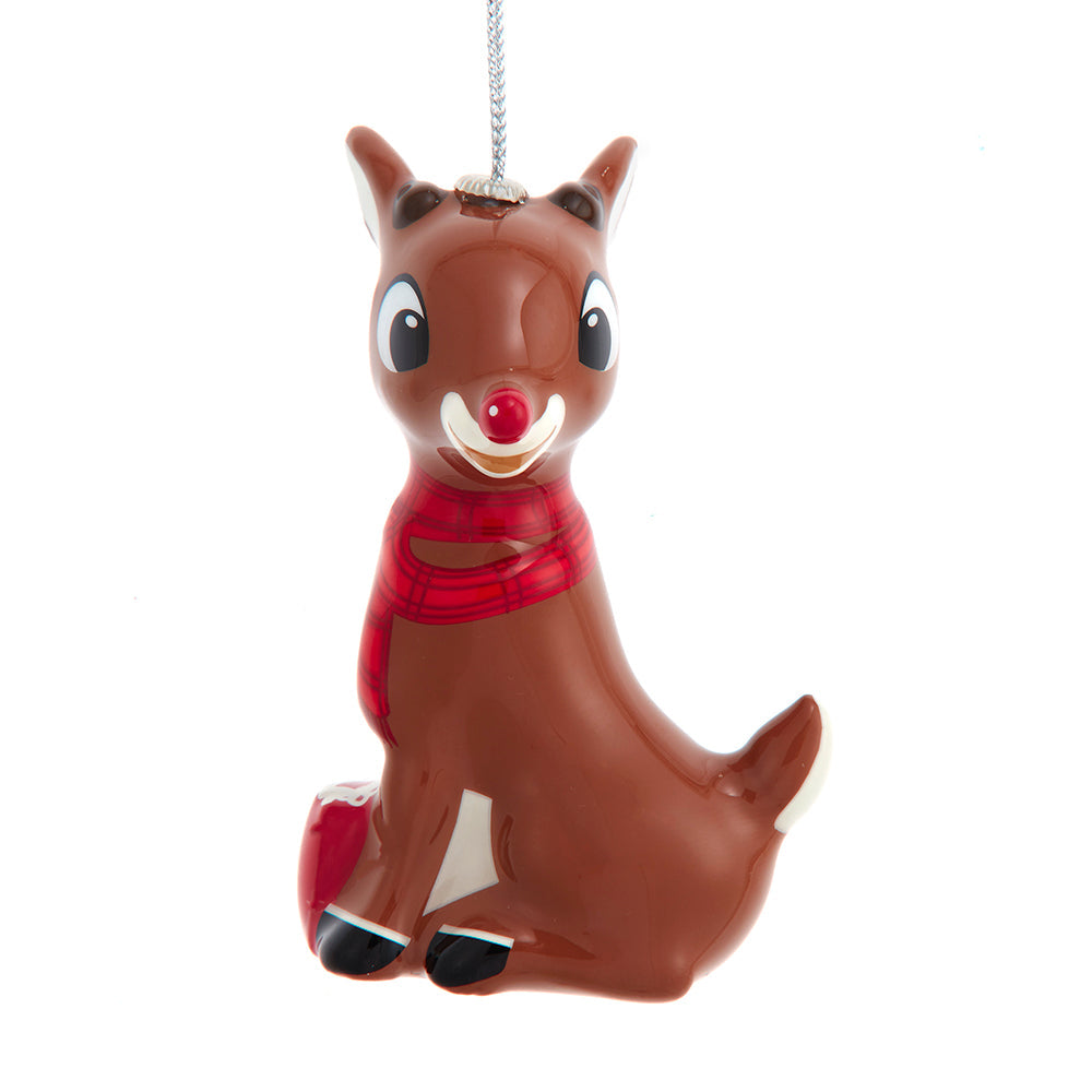 Rudolph the Red Nosed Reindeer Decoupage Ornament