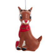 Rudolph the Red Nosed Reindeer Decoupage Ornament