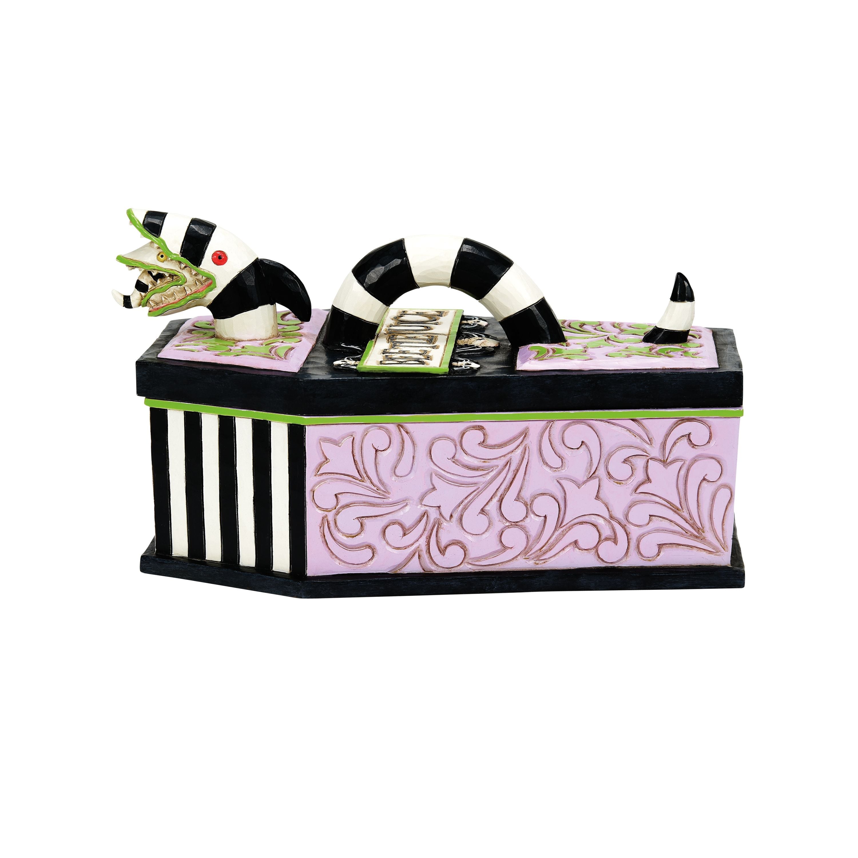 Serpentine Secrets Trinket Box Beetlejuice Coffin Box