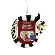 Beetlejuice Sand Worm with Handbook Hanging Ornament