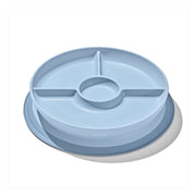 Stick & Stay Suction Divided Plate Dusk