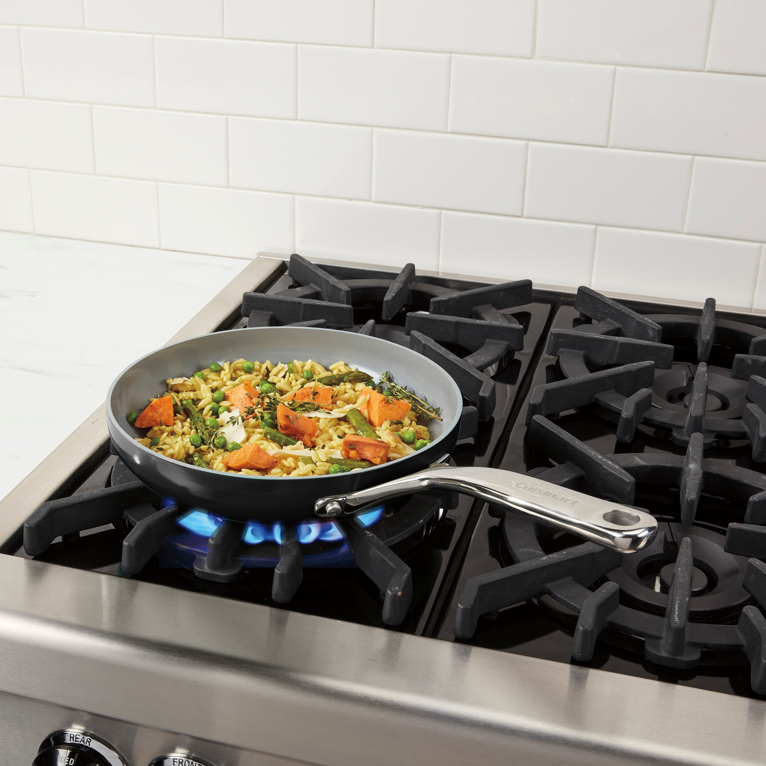 Bright Black Skillet 10"