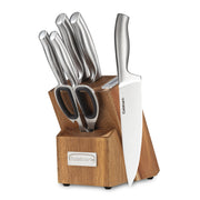 Stainless Steel Essentials Cutlery Block Set with Built in Sharpener Set of 2