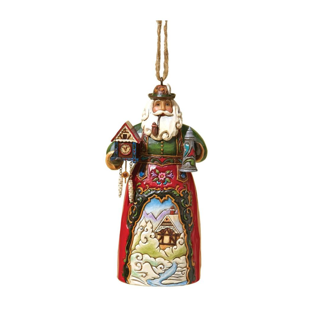 German Santa Ornament