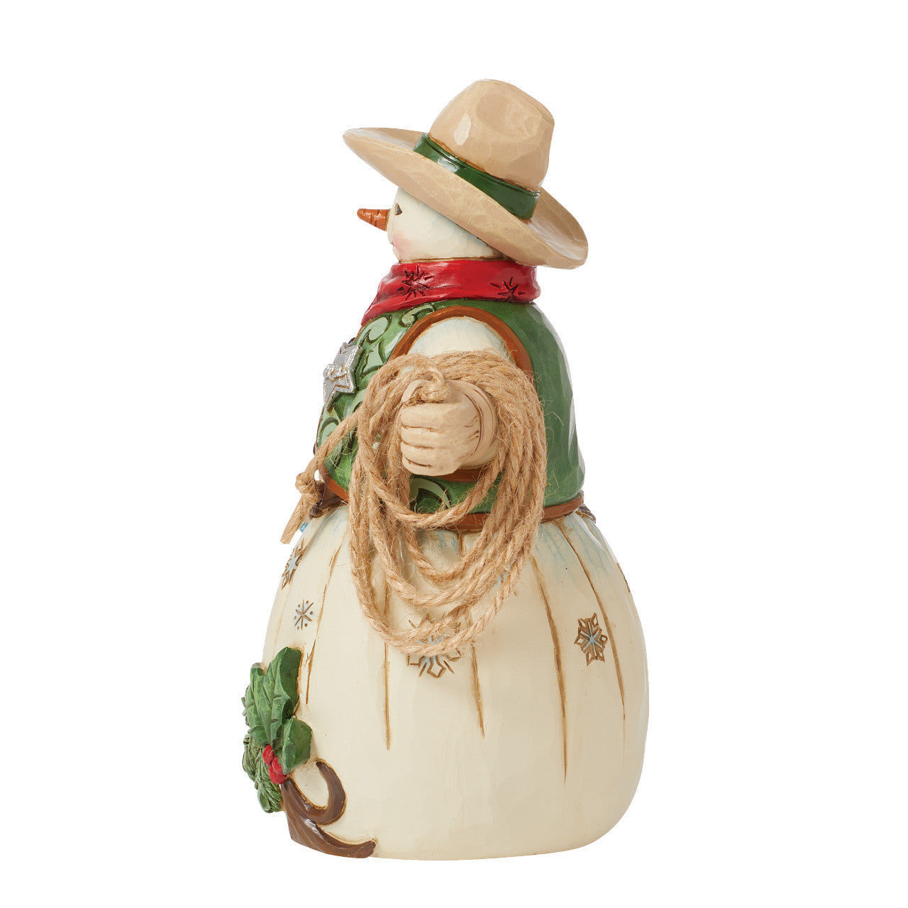 Howdy Winter Cowboy Snowman