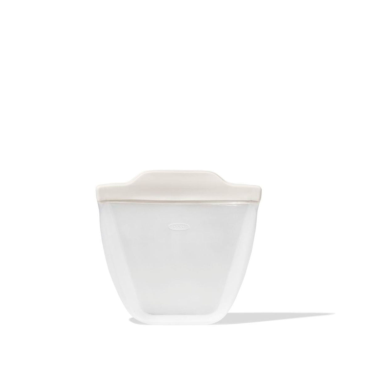 Silicone Reusable Bag Stand Up 8oz Oat