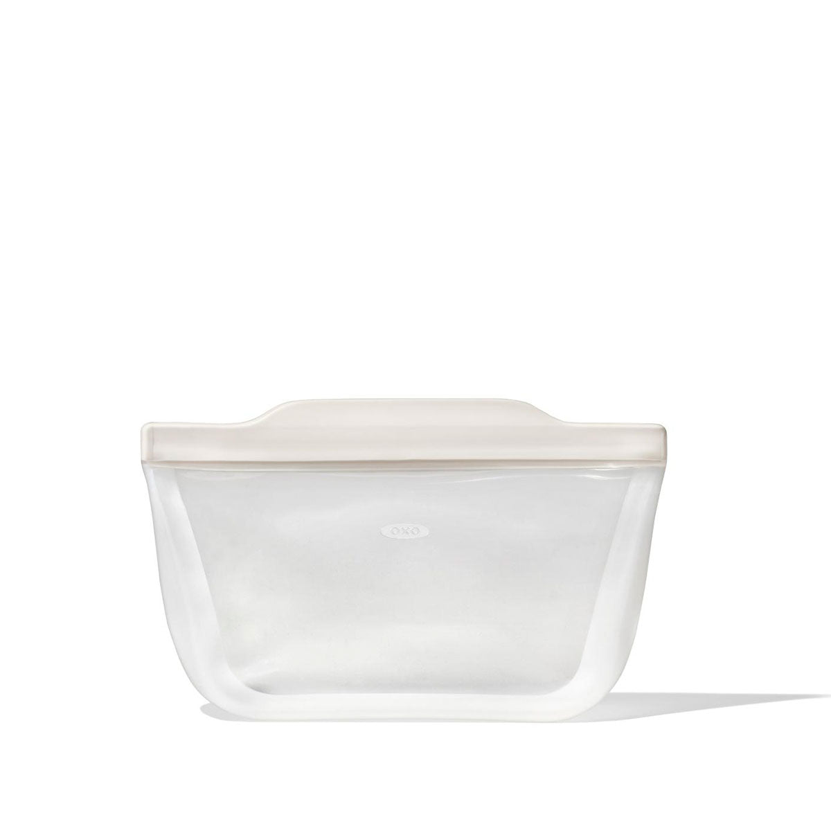Silicone Reusable Bag Stand-Up Quart 32oz Oat