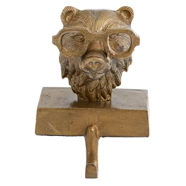 E & E Beatrice Bear Stocking Holder 6.5"