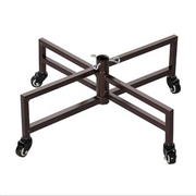 Collapsible Metal Tree Stand on Wheels 24"