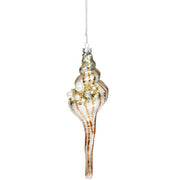 Teardrop Shell Ornament 8"
