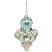 Beaded Octopus Ornament 5"