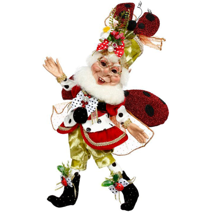 Lady Bug Elf Small 13.5"