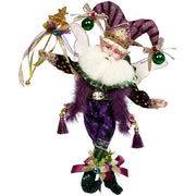 Mardi Gras Jester Fairy Small 10.5"
