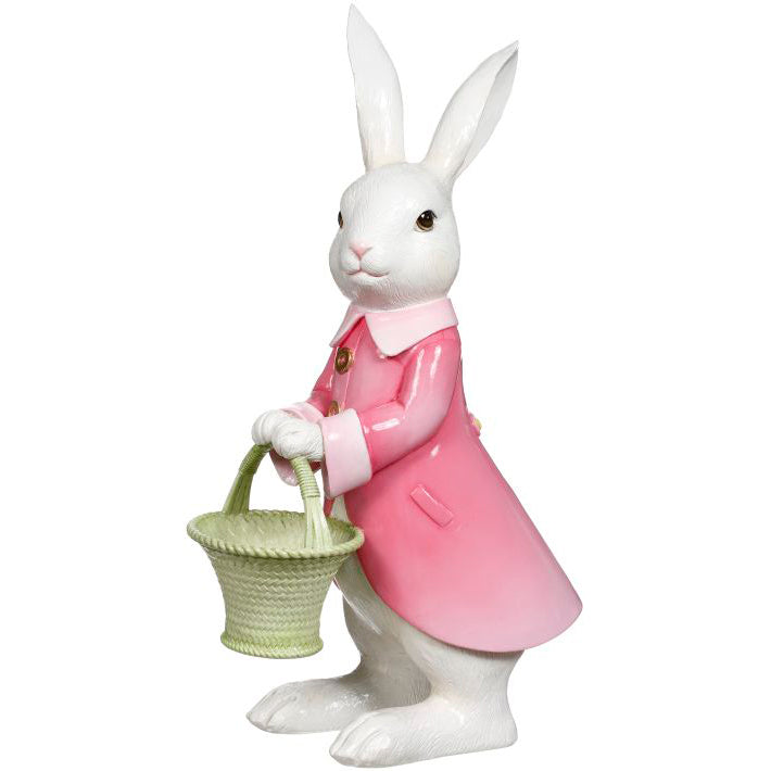 Bunny with Basket 16"