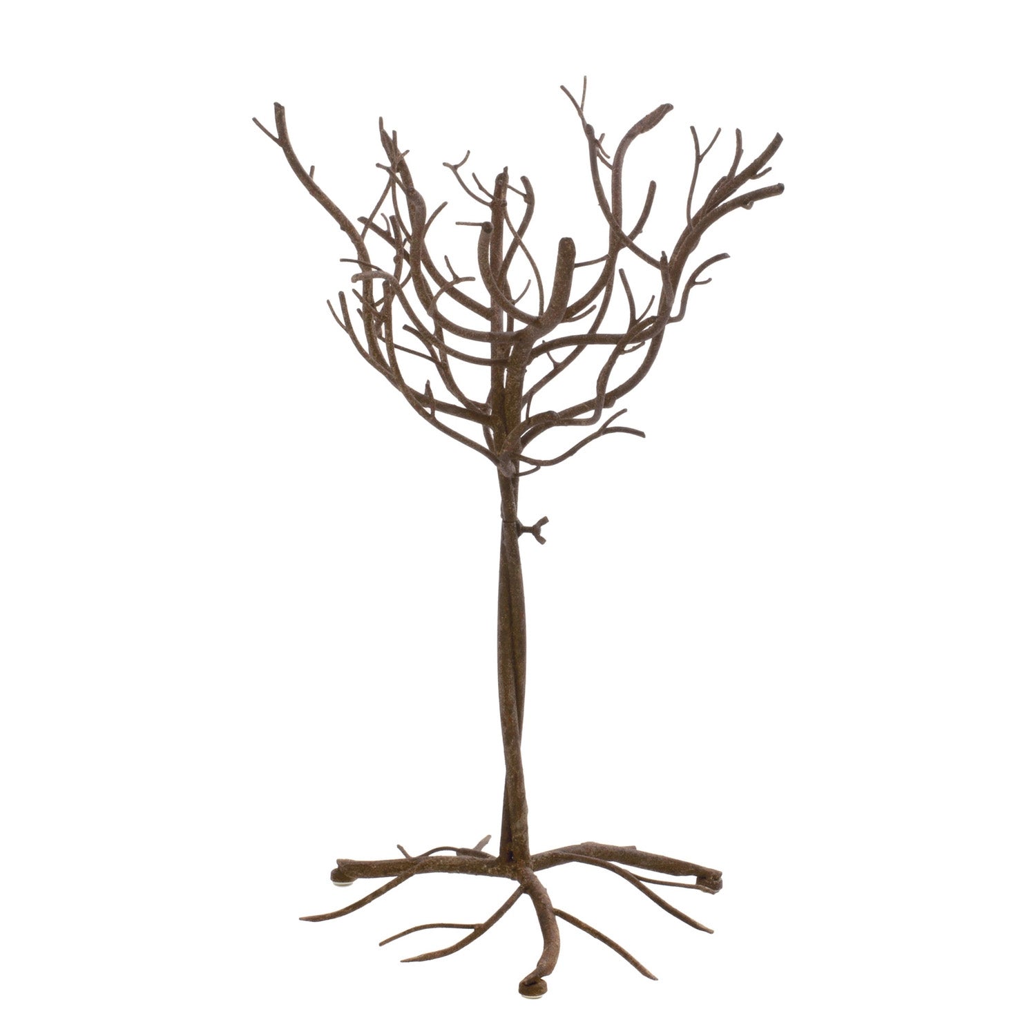 Natural Brown Metal Ornament Display Tree 26"