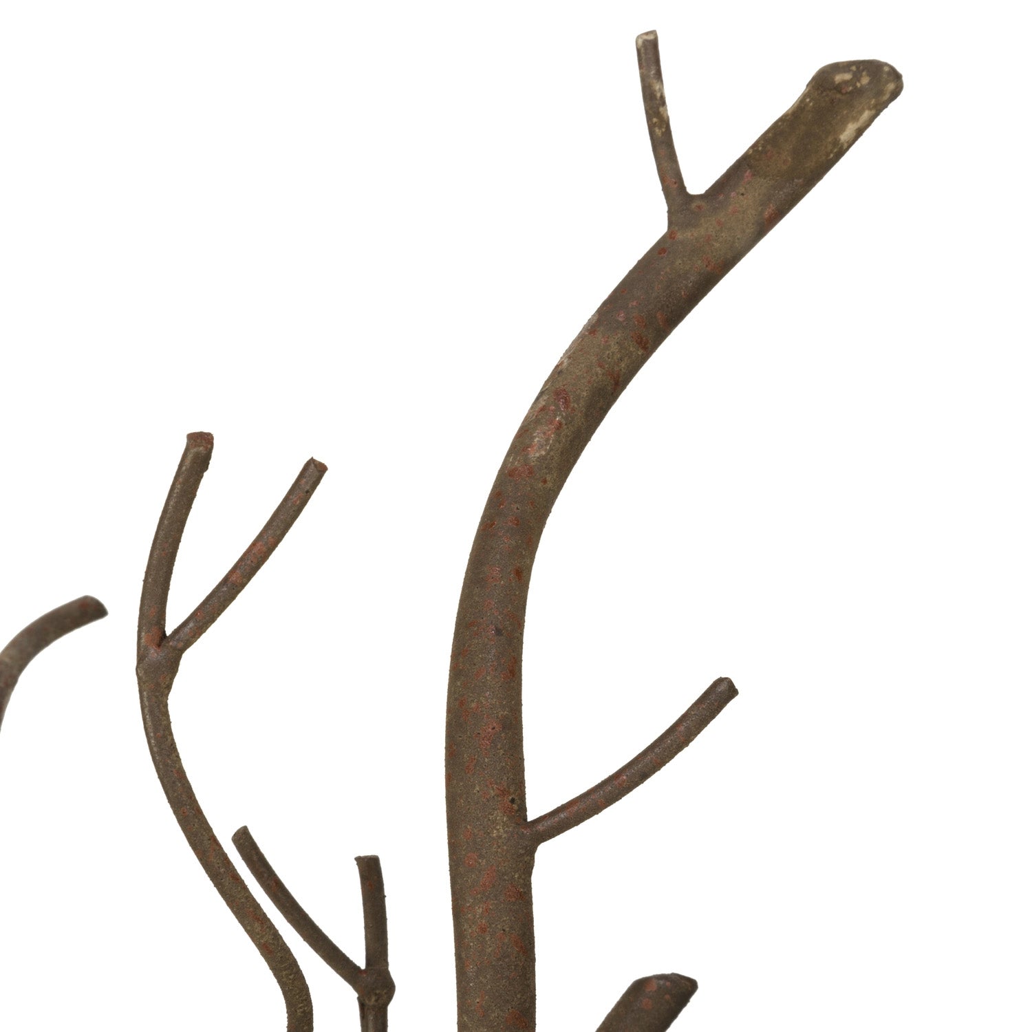 Natural Brown Metal Ornament Display Tree 26"