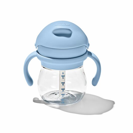 TOT Transitions Straw Cup with Removable Handles 6oz Dusk